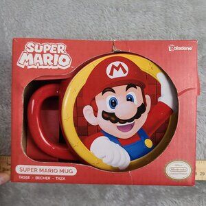 Super Mario Coffee Mug Nintendo‎ Tea Cup Collectible Gift Paladone NES 20oz New